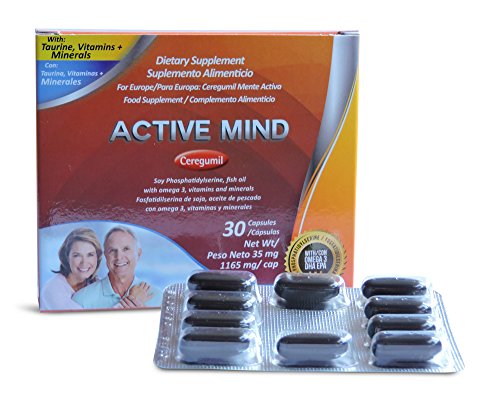 CEREGUMIL 269924.3 Mente Activa, Cápsulas Blandas