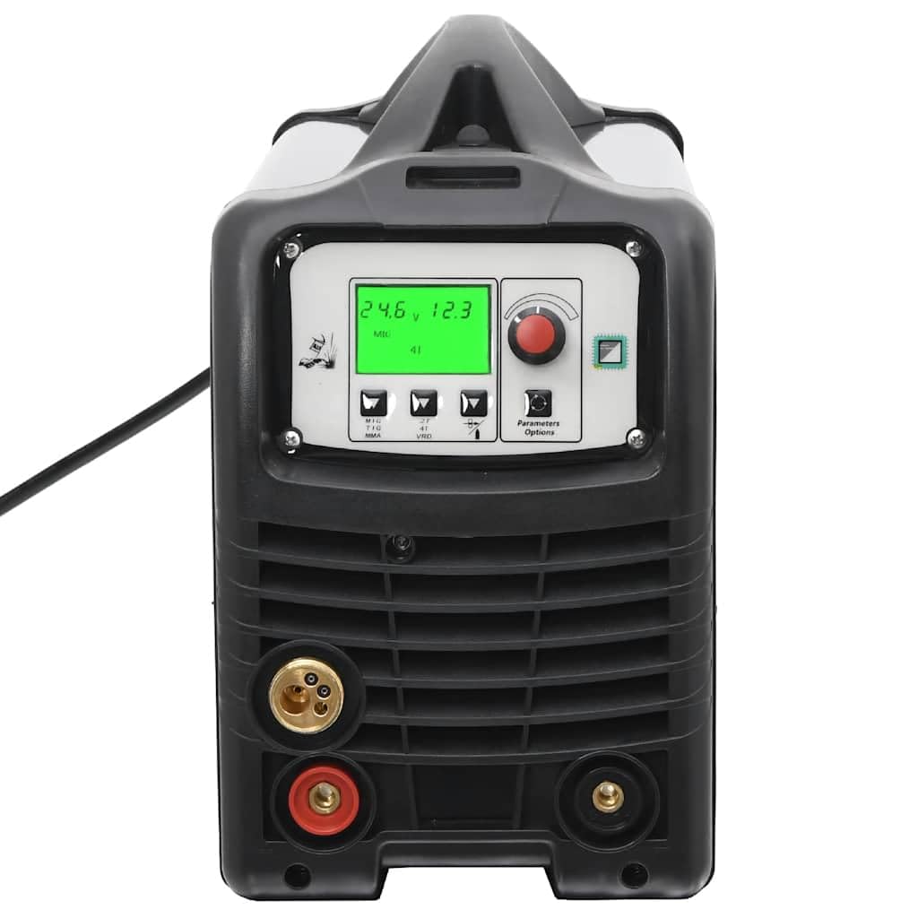 Spawarka MIG MMA Lift WIG 200 A z funkcją synergii do spawania stali nierdzewnej, spawarka inwerterowa 3 w 1 z akcesoriami, 230 V, 12,1 kg, idealna do warsztatu, naprawy placu budowy