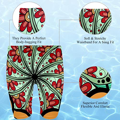 Pantalones cortos de natación para hombre traje de baño activo multicolor secado rápido 3XL 2