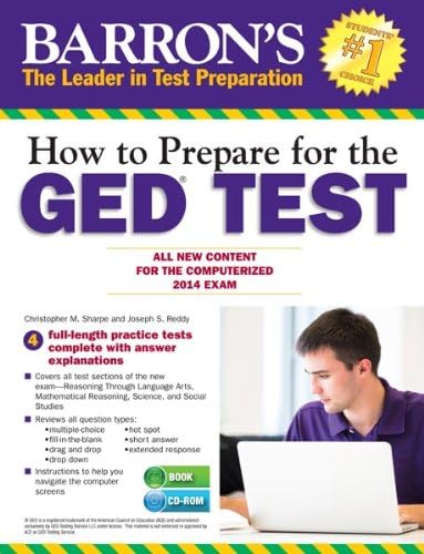 How to Prepare for the GED® Test (with CD-ROM): All New Content for the Computerized 2014 Exam (Barron's GED) PAP/CDR Edition