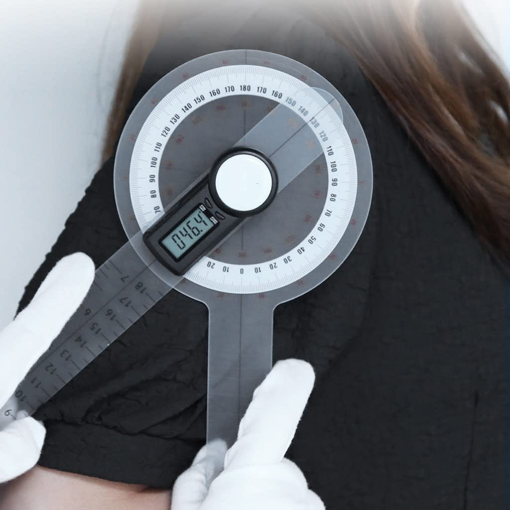 Amazon.co.jp: デジタル ゴニオメーター 180 度 プラスチック分度器