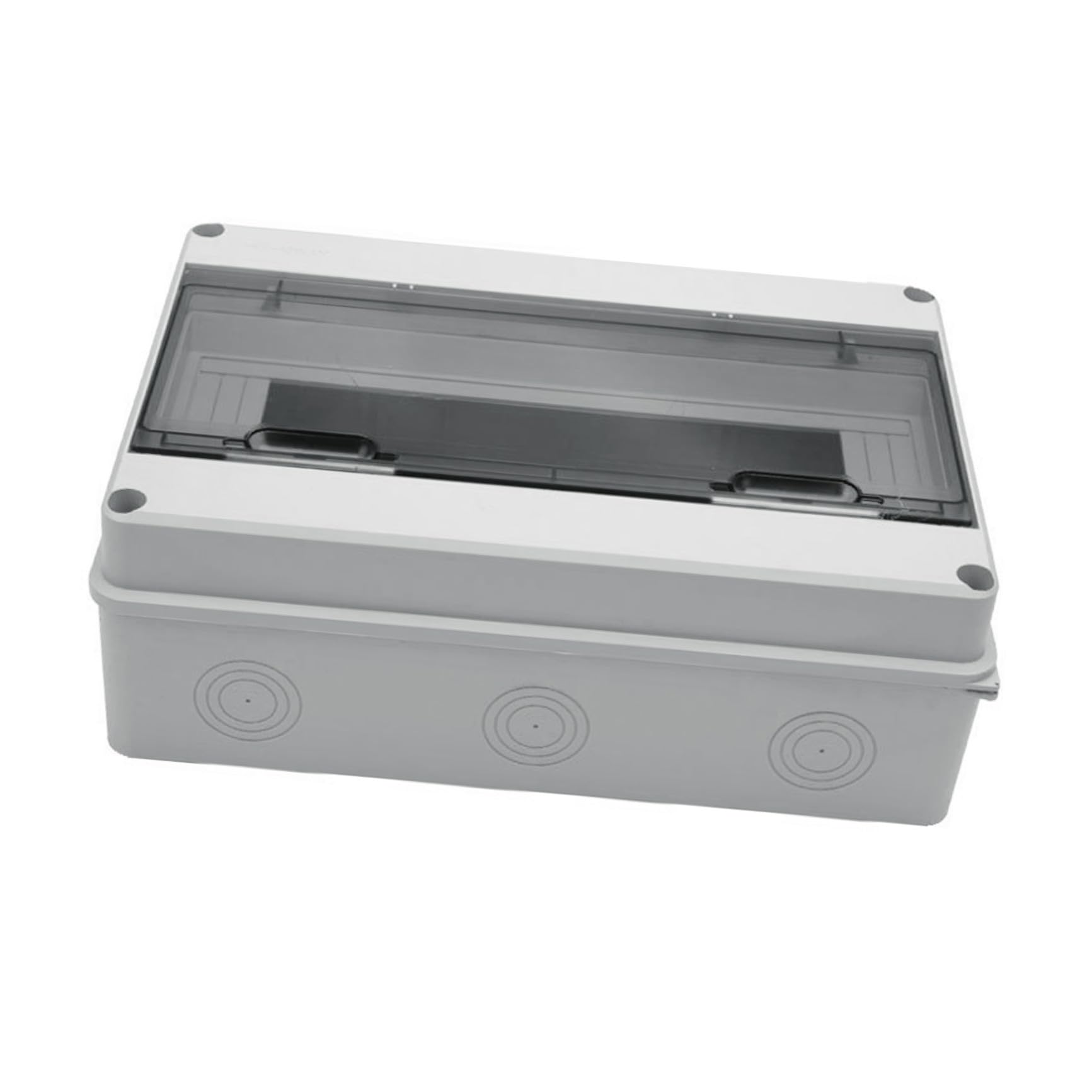 DOITOOL Scatola di Giunzione Elettrica in Plastica Ip65, Scatola Esterna per Interruttore Automatico Coperchio, 15 Circuiti, Adatta per Uso Industriale e Domestico