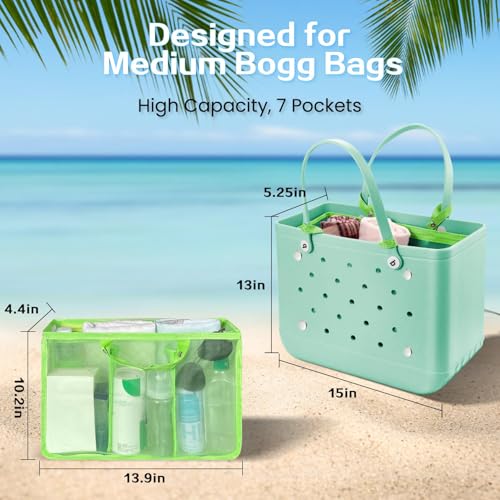 Image of XYFuuee Beach Bag Organizer Insert Divider for Medium Bogg Bag Accessories
