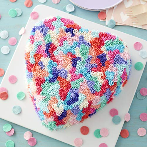 Wilton Decorator Preferred Heart Shaped Aluminum Cake Pan, 10-Inch, Light #TOP2