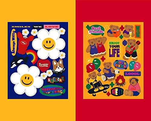 Adesivos Kawaii para Garrafas de Água de Telefone Laptop - Mais de 100 Pçs Adesivos de Vinil Estétic