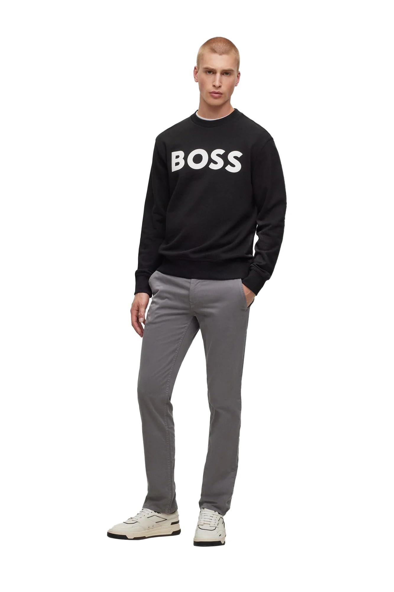 BOSSMen's Webasiccrew Sweatshirt