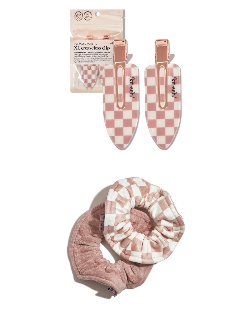 Kitsch Creaseless Hair Clips & Towel Scrunchie with Discount