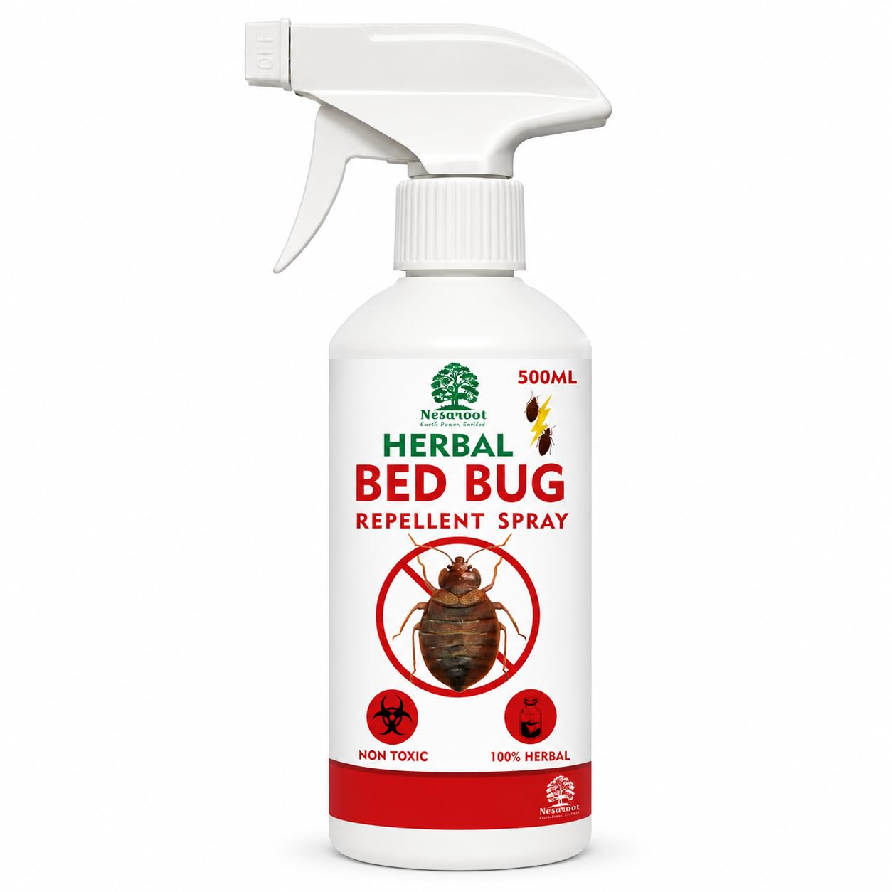 Herbal Bed Bug Repellent Spray | Natural Bed Bug Control for Beds, Mattresses, Furniture & Home Use (500 ML)-image-29