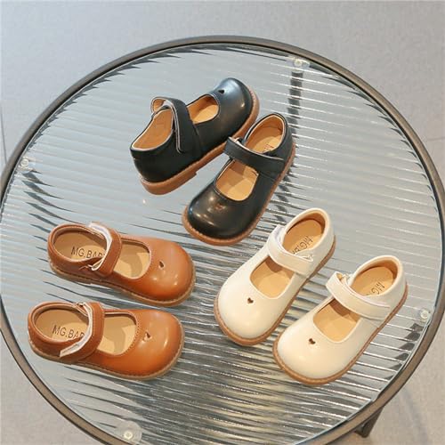 Toddler Girl Dress Shoes Mary Jane Ballerina Flats Party School Shoes Bowknot Wedding Princess Shoes2