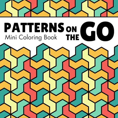 Patterns on the Go Pocket Size Coloring Book
