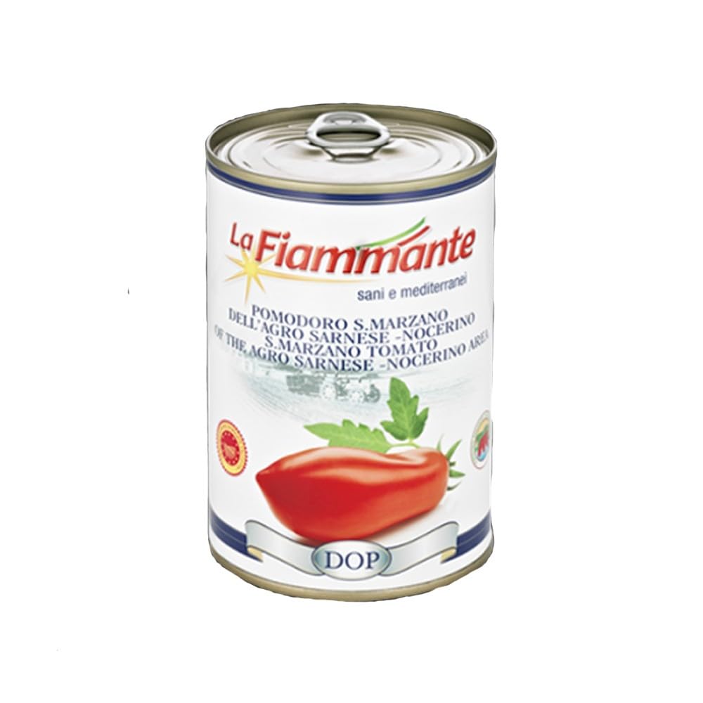 TOMATES PELADOS SAN MARZANO LA FIAMMANTE 12 X 400 GR