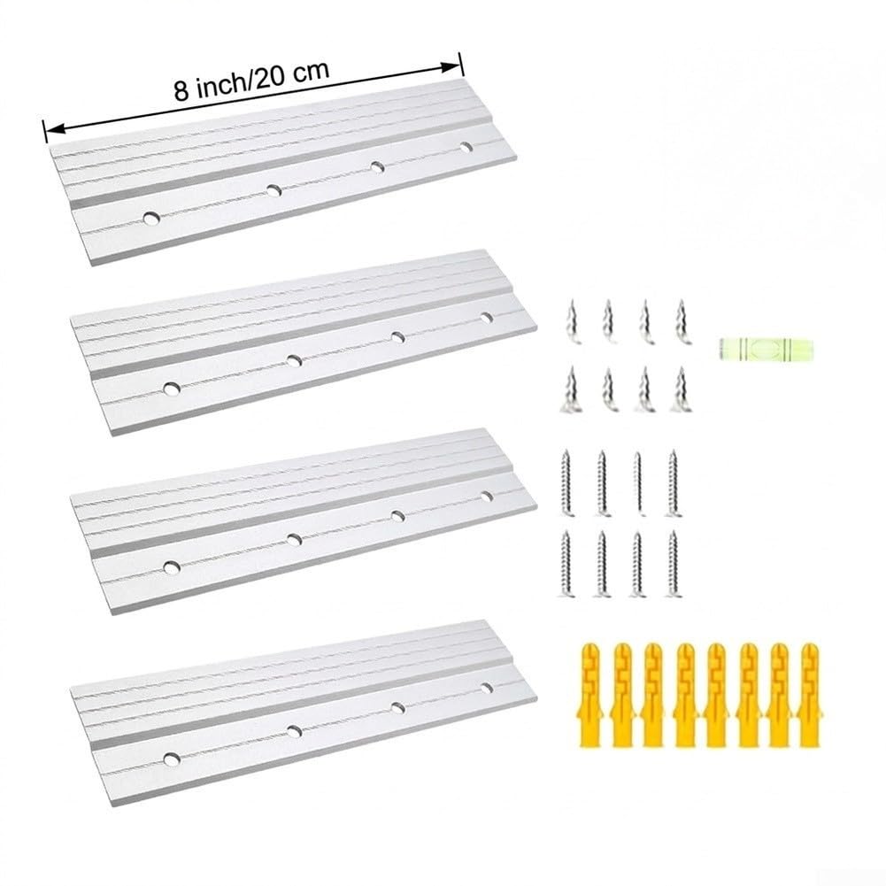 Kit Cleat Interbloqueo Aluminio para Pared
