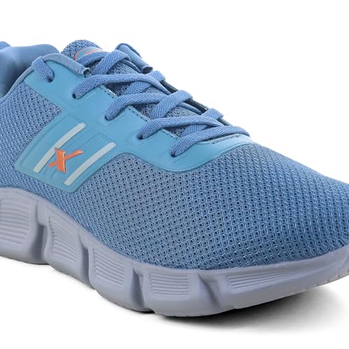 Image of SPARX SM-9046 Men's Sports Shoes | High-Grip Sole, Soft Cushioning & Stylish Lace-Up Design