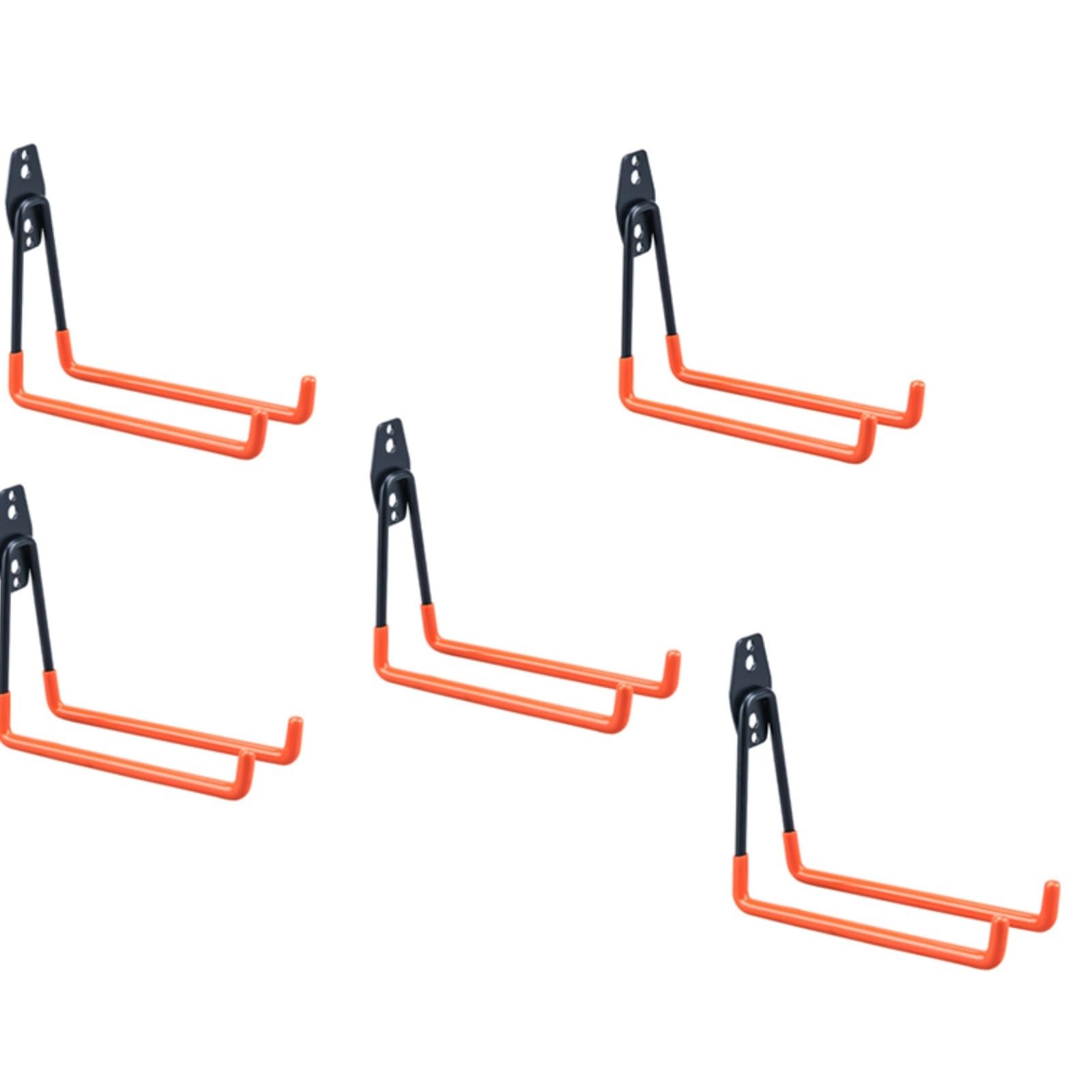 Wall panel hooks, Heavy Duty Slatwall Accessories, Garage Slatwall Hooks and Hangers, Utility Slatwall U Hooks Garage Storage Tool Organizer for Ladders Bulk Items(19x6.6x15.6cm/7.5x2.6x6.1in)