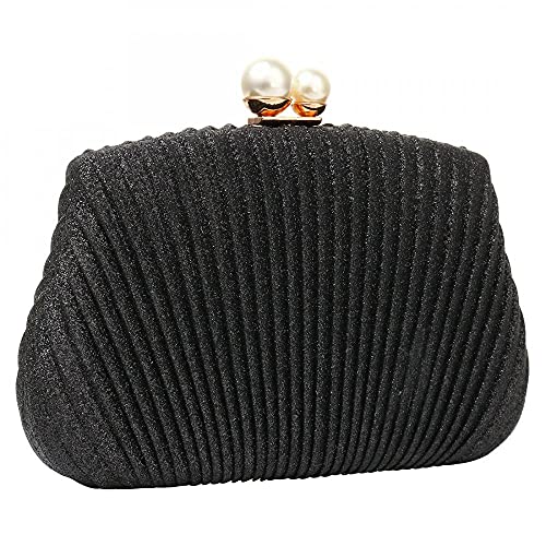 Elegante borsa da donna con perla a mano e