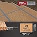 ROBERTS 70-175 Natural Cork Underlayment Sheets - 2 ft. Wide x 3 ft. Long x 6 mm Thick - 300 sq. ft. (50 sheets/pack)