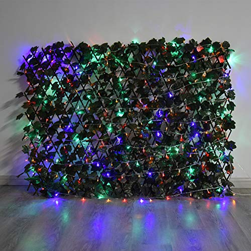 Garden Land ORTCI Expandable Fence Privacy Screen For Balcony Patio Outdoor,Decorative Faux Ivy Fencing Panel,Artificial Hedges (Single Sided Leaves)…… thumb #2