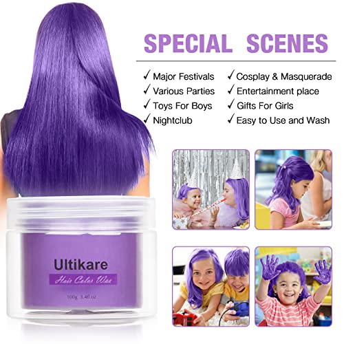 Color Wax para Cabello Natural Temporal 3.4 Fl Oz miniatura 3