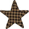 VHC Brands Black Star Cotton 10 Star Trivet Black