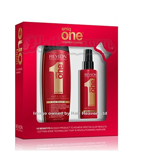 Revlon Uniq 1 All in One Shampoo 300ml and Hair Treatment 150ml Gift Pack