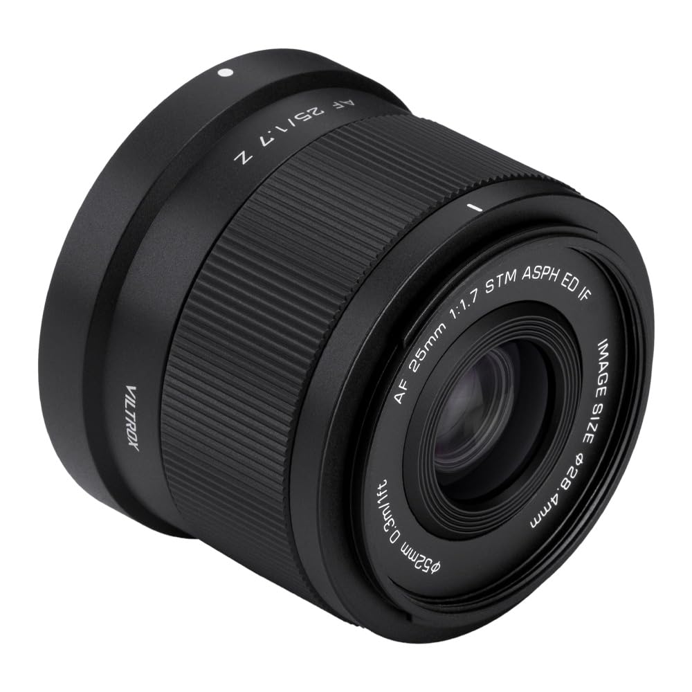 Amazon.co.jp: VILTROX 25mm f/1.7 F1.7 Z APS-C オートフォーカス