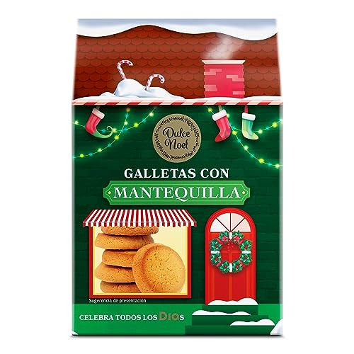 DIA DULCE NOEL galletas con mantequilla caja 125 gr