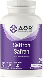 AOR - Saffron - 60 Capsules - Pure Crocus Sativus
