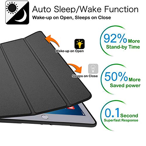 Image of DuraSafe Cases For Old Model iPad 2nd Gen 9.7 inch 2011 Silicone Cover A1395 A1396 A1397 MC769HN /A MC770HN /A MC954HN /A MC960HN /A MC979HN /A MC980HN /A MC989HN /A MC916HN /A MC981HN /A MC957HN /A MC985HN /A Black