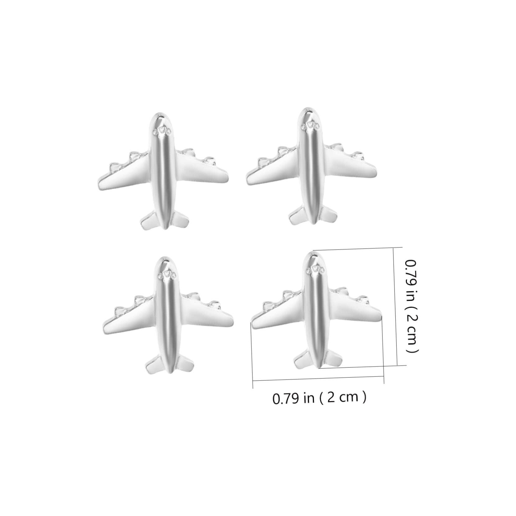 MAGICLULU 120stücke Metall Flugzeug Pushpins Dekorative Pinnwandnadeln Für Fotos Karten Und Ankündigungen Leicht Und Praktisch Für Schule Büro Und Zuhause