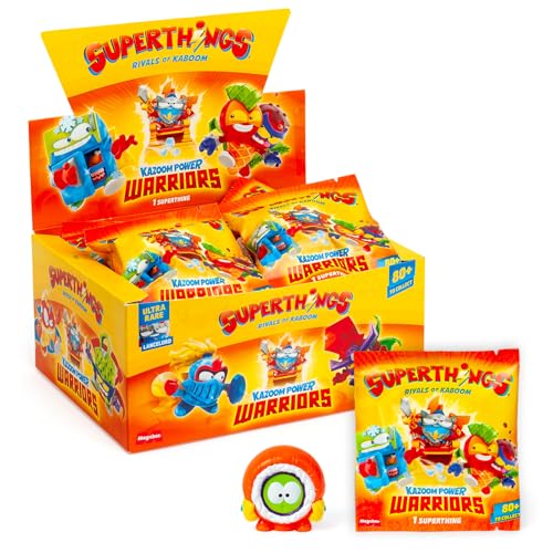 SUPERTHINGS KAZOOM Power Warriors &ndash; One Pack. 25 Sobres con Figuras...