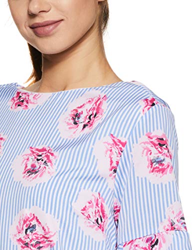 Image of Harpa Round Neck Printed Dress