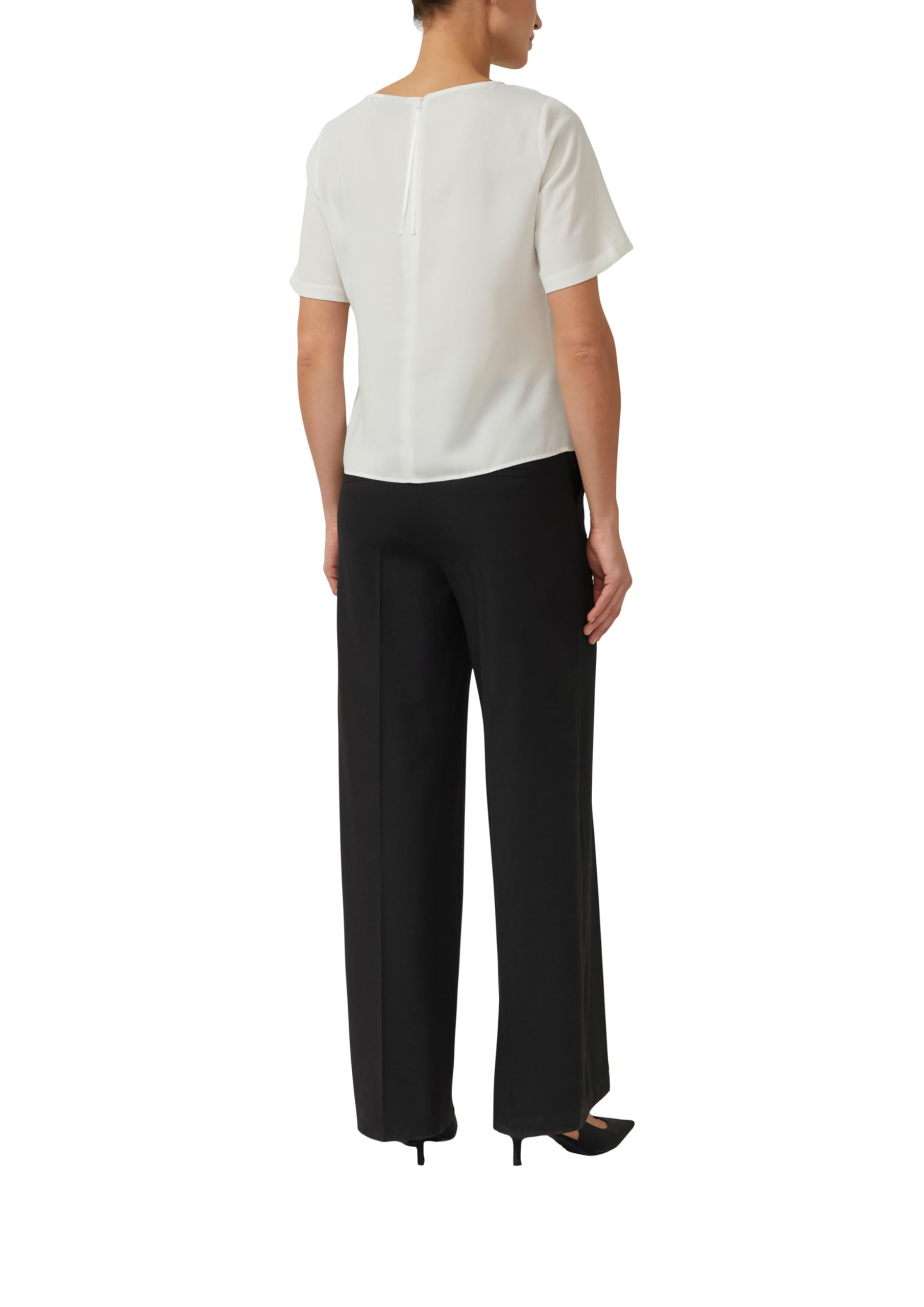 s.Oliver Black Label Damen 2177309 Bluse Kurzarm (1er Pack)