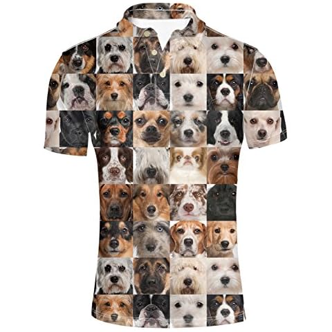 HUGS IDEA Summer Casual Golf Polo Shirt Cover
