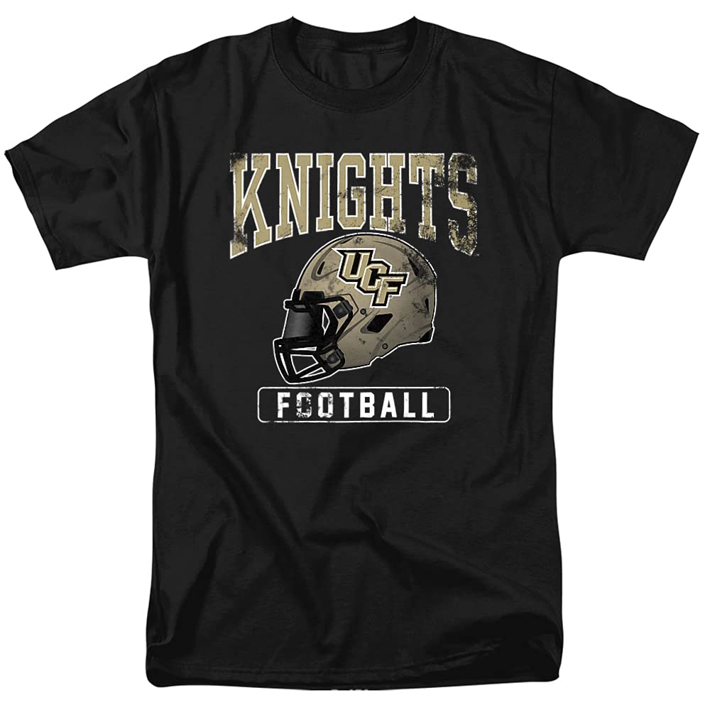 University of Central Florida UCF UCF Knights Official Football Helmet Unisex Adult T Shirt,Football Helmet, 2X-Large