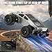 WayEee RC Car 1/16 Brushless Fast Cars Toys for Adults and Boys 8+, Max 35 mph High Speed 4X4 Truck, 2.4GHz Remote Control, 2 Replaceable PVC Shell, All Terrain Vehicle, Colorful LED Lights