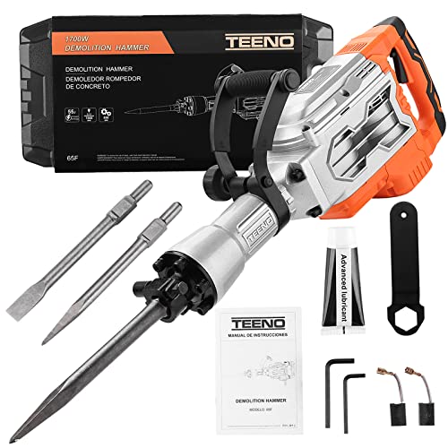 Demoledor Rompedor De Concreto Teeno 65F 1700W