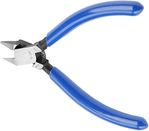 Miniatura 9 de Alicates de alambre de 4 pulgadas, alicates de alambre eléctrico de corte empotrado, alicates diagonales de acero al cromo vanadio, pinzas de corte