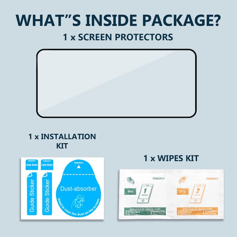 Image of Screen Protector for Samsung Galaxy S25 Ultra Military-Grade Tempered Glass, Edge to Edge Coverage