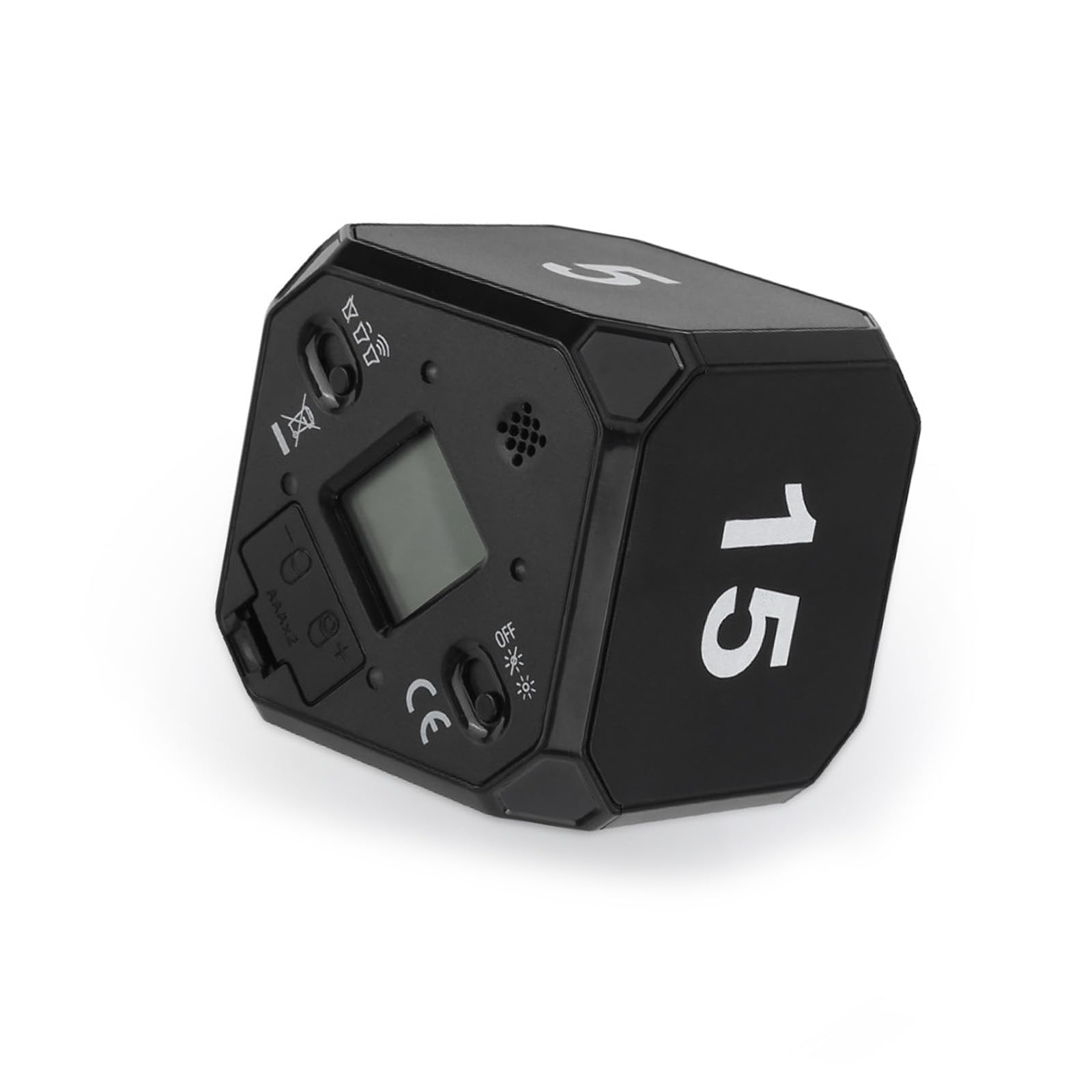 Digital Flipping Timers Silents Operations for Kitchen Home Offices Study Accurate Timing Portable ABS Construction Modern Kitchen Timers Flipping Design Countdowns