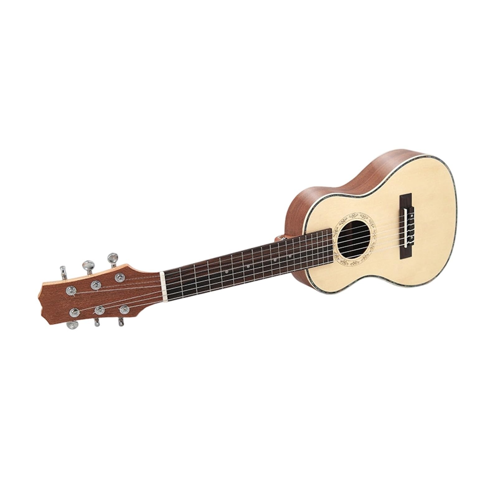 Ukulele Per Adulti Modello Da Prestazione Professionale Ukulele In Abete Rosso Sapele A 6 Corde Da 28 Pollici