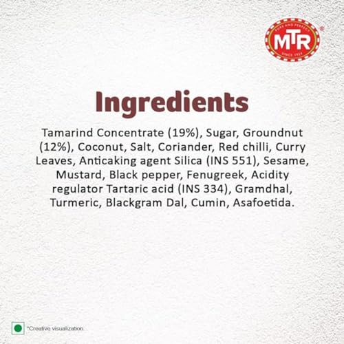 Image of MTR Puliogare Powder | Traditional Masalas | Tamarind Rice Masala | 200g (Pack of 6)