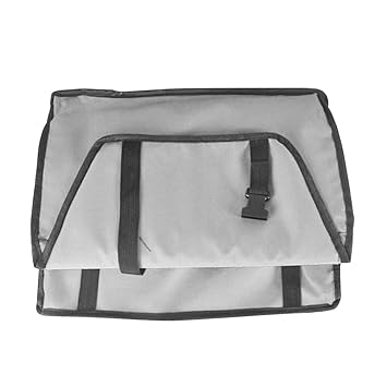 Tooarts New Folding Pet Dog Cat Car Seat Safe Travel Carrier Kennel Puppy Handbag Grey TM