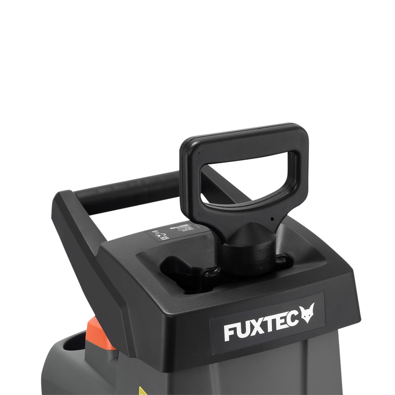FUXTEC Broyeur de végétaux électrique FX-EGH2800T – 2800W – Système à rouleaux silencieux 92 dB – Branches Ø 44 mm – Sac toile 60 L – Marche arrière – Protection surcharge IPX4