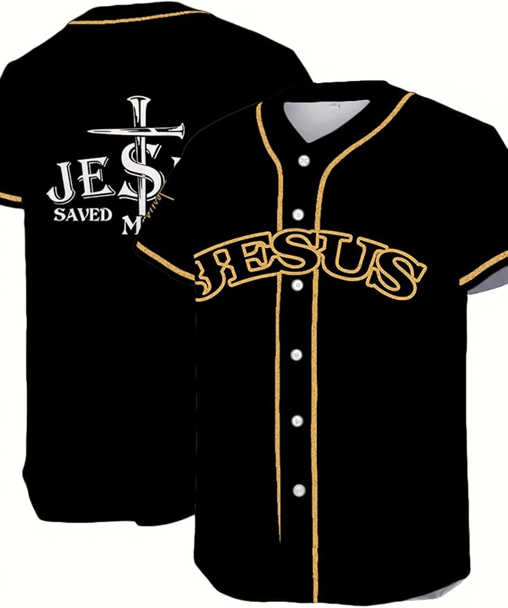Camisetas de béisbol impresas para hombre, camisas deportivas casuales para fans miniatura 4