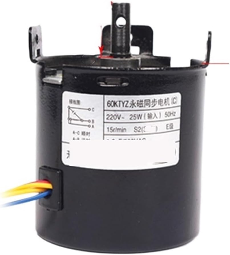 Synchronous Motor 220V 25W 60KTYZ Permanent Magnet(B Type Square)