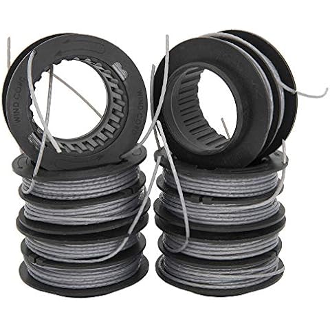 BOOTOP PIN SB00L00 String Trimmer Replacement Spool Compatible with Greenworks ST60V ST60V-T0 String Trimmer, 80V Trimmer Spool Refills 2901619 2906302 080-Inch Trimmer Line Replacement Parts Cover