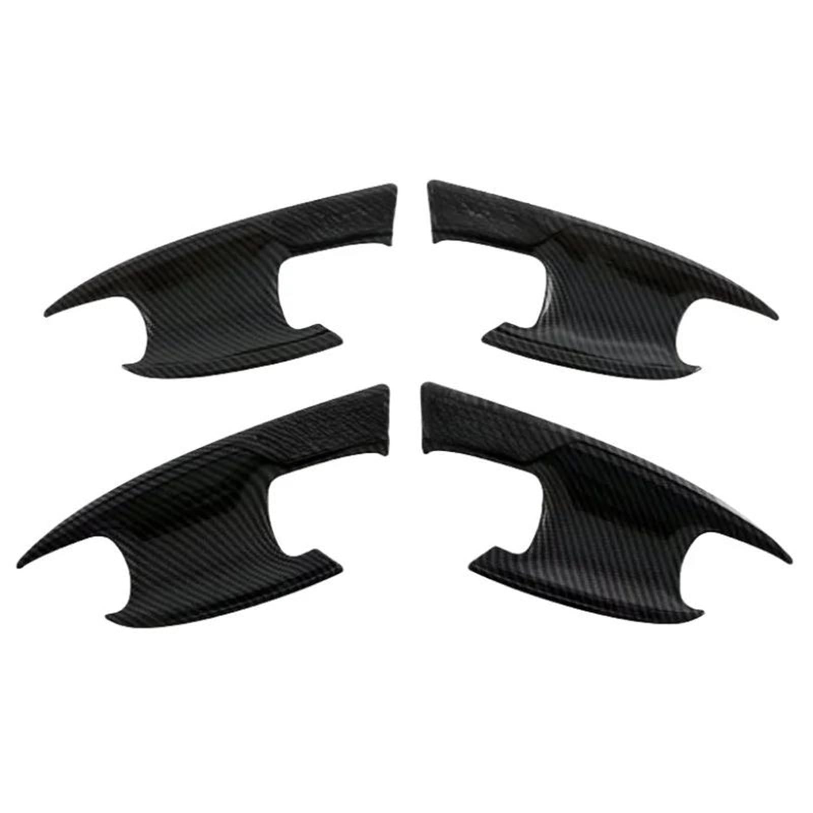 KJHOPY Car Door Handle Cover Decorative Stickers and Accessories for MG MG4 EV 2022 2023 2024 EH32 for Mulan(Style 4)
