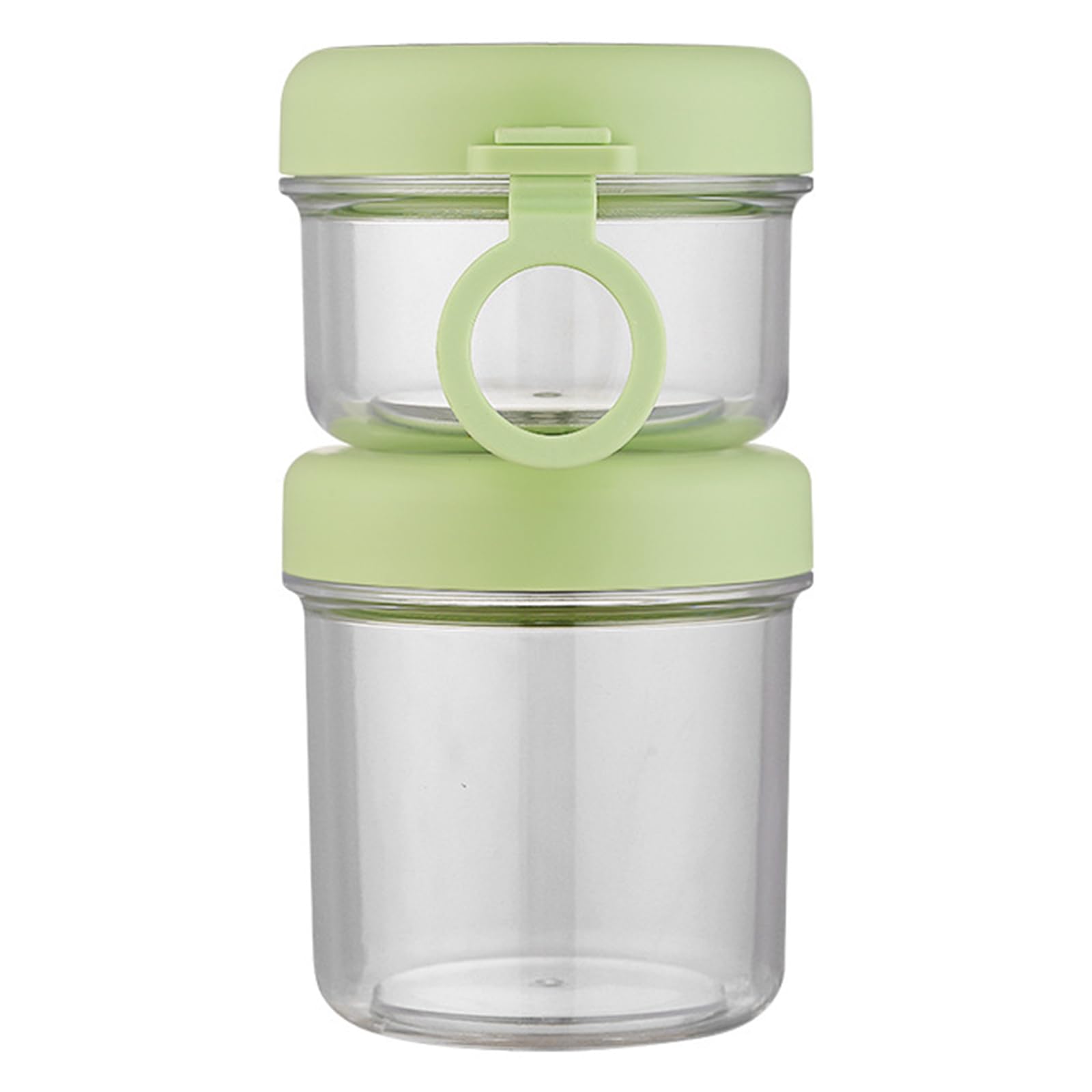 carotoe Large Breakfast Cup with Lid and Spoon Outdoor Picnics Cup for Easy Meal Preps At Home Work or During Travels Portable Breakfast