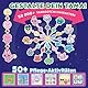 Bandai - Tamagotchi Paradise Erde - Virtuelles Haustier zum Aufziehen - Tamagotchi Interaktives Spielzeug auf Deutsch, Zoom - Modell Erde in Rosa und Grün - Spielzeug für Kinder ab 6 Jahren - 43421