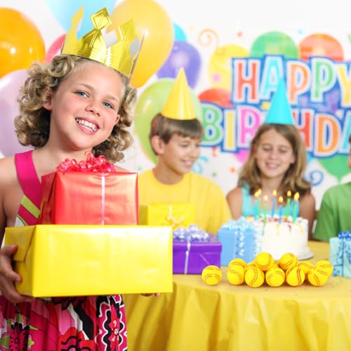 image for Hxezoc 20 Pieces Mini Softball Stress Balls, Baseball Foam Sports Ball